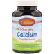 Жевательный кальций для детей Kid's Chewable Calcium Carlson Labs ваниль 250 мг 60 таблеток
