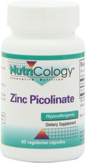 Цинк піколінат Zinc Picolinate Nutricology 60 капсул