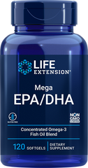 Фотография - Риб'ячий жир Mega EPA/DHA Life Extension 120 капсул