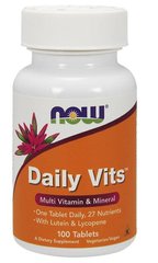 Фотография - Мультивітаміни Daily Vits Now Foods 250 таблеток