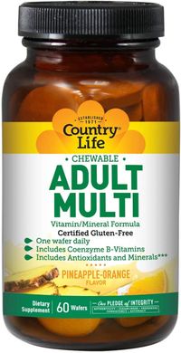 Фотография - Мультивитамины Seniority Multivitamin Country Life 120 капсул