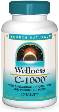 Фотография - Витамин С Vitamin C-1000 Source Naturals Wellness 50 таблеток