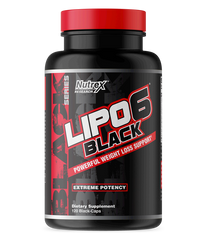 Фотография - Жиросжигатель Lipo-6 Black Powerfull Weight Loss Support Extreme Potency Nutrex Research 120 капсул