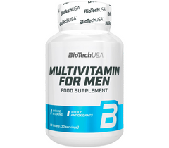 Вітаміни для чоловіків Multivitamin for Men BioTech USA 60 таблеток