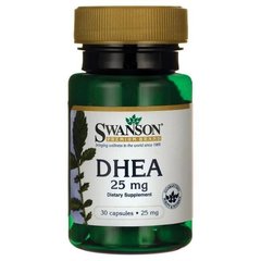 Фотография - DHEA дегидроэпиандростерон DHEA Swanson 25 мг 30 капсул