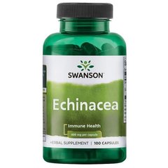 Ехінацея Echinacea Swanson 400 мкг 100 капсул