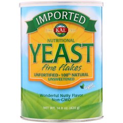 Харчові дріжджі Nutritional Yeast KAL дрібні пластівці 420 г