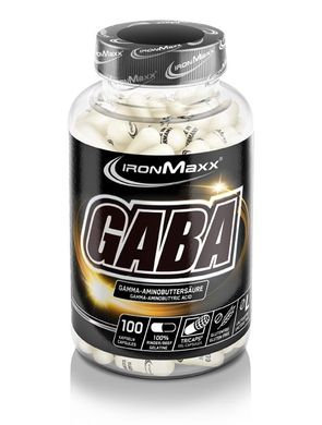 Фотография - Гамма-аминомасляная кислота GABA IronMaxx 100 капсул