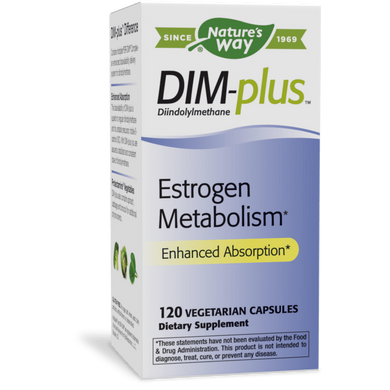 Метаболизм эстрогенов DIM-plus Estrogen Metabolism Nature's Way 120 капсул