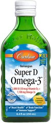 Фотография - Риб'ячий жир Norwegian Super D Omega-3 Carlson Labs лимон 250 мл