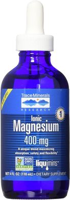 Рідкий іонний магній Liquid Ionic Magnesium Trace Minerals 400 мг 118 мл