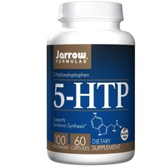 5-НТР 5-гідрокси L-триптофан Jarrow Formulas 100 мг 60 капсул