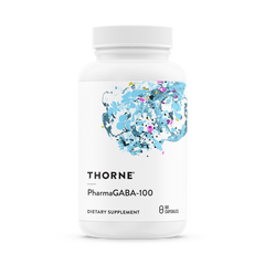 Фотография - Гамма-аминомасляная кислота PharmaGABA-100 Thorne Research 100 мг 60 капсул