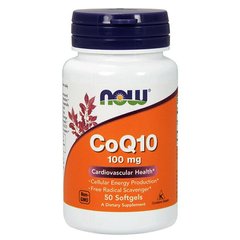 Фотография - Коэнзим Q10 CoQ10 Now Foods 100 мг 50 капсул