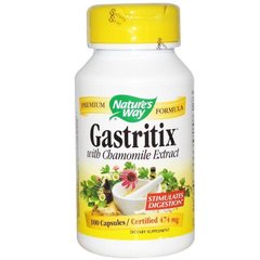 Фотография - Підтримка травлення + ромашка Gastritix Nature's Way 474 мг 100 капсул