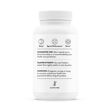 Фотография - Гамма-аміномасляна кислота PharmaGABA-100 Thorne Research 100 мг 60 капсул