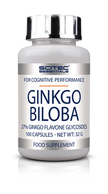 Фотография - Гинкго Билоба Ginkgo biloba Scitec Nutrition 100 капсул