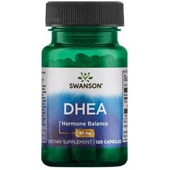 Фотография - DHEA Дегідроепіандростерон Ultra DHEA Swanson 50 мг 120 капсул