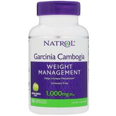 Фотография - Гарцинія зниження апетиту Garcinia Cambogia Natrol екстракт 1000 мг 120 капcул