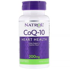 Фотография - Коензим Co-Q10 Natrol 200 мг 45 капсул