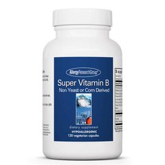 Комплекс вітамінів В Super Vitamin B Allergy Research Group 120 капсул