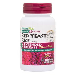 Червоний дріжджовий рис Red Yest Rice Nature's Plus 600 мг 60 міні таблеток