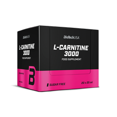 Фотография - L-карнитин L-Carnitine 3000 BioTech USA апельсин 20 x 25 мл