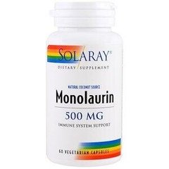 Фотография - Монолаурин Monolaurin Solaray 500 мг 60 капсул