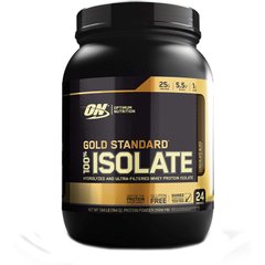 Фотография - Сироватковий ізолят 100% ISOLATE Optimum Nutrition шоколад 744 г