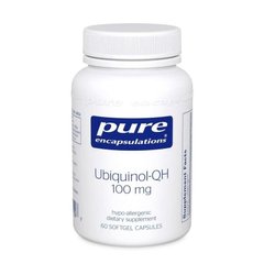 Фотография - Убихинол-QH Ubiquinol-QH Pure Encapsulations 100 мг 60 капсул