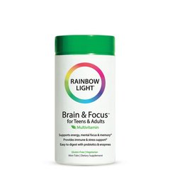 Фотография - Вітаміни для мозку підлітків Brain for Teens & Adults Rainbow Light 90 таблеток