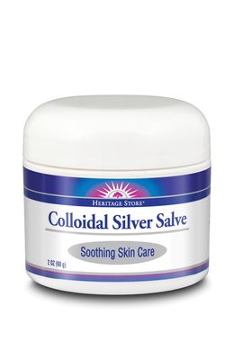Фотография - Мазь с коллоїдним сріблом Colloidal Silver Salve Heritage Store 60 г