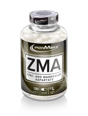Фотография - Спортивное восстановление ZMA IronMaxx 100 капсул
