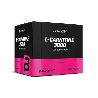 Фотография - L-карнитин L-Carnitine 3000 BioTech USA апельсин 20 x 25 мл