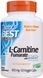 Фотография - L- карнітин фумарат L-Carnitine Fumarate Doctor's Best 855 мг 60 капсул