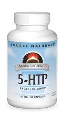5-HTP 5-гідрокси L-триптофан Source Naturals 50 мг 30 капсул