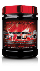 Предтреновний комплекс Hot Blood 3.0 Scitec Nutrition червоний апельсин 20*20 г