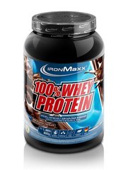 Фотография - Протеїн 100% Whey Protein IronMaxx чорний шоколад 900 г