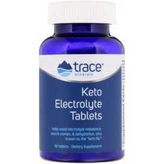 Фотография - Кето-електролітні таблетки Keto Electrolyte Tablets Trace Minerals 90 таблеток