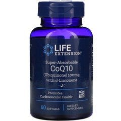 Фотография - Коэнзим Q10 убихинол CoQ10 Ubiquinone with d-Limonene Life Extension 100 мг 60 капсул