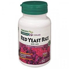 Червоний дріжджовий рис Red Yest Rice Nature's Plus 600 мг 60 таблеток
