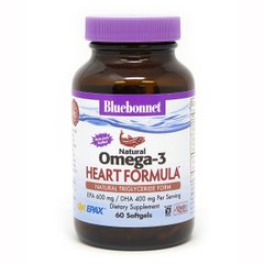 Фотография - Омега-3 формула для сердца Omega-3 Heart Formula Bluebonnet Nutrition 60 капсул