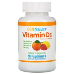 Фотография - Витамин D3 Vitamin D3 California Gold Nutrition 2000 МЕ ягоды 90 жевательных конфет