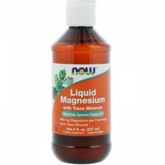 Рідкий магній Liquid Magnesium Now Foods 237 мл