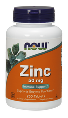 Цинк Zinc Now Foods 50 мг 250 таблеток