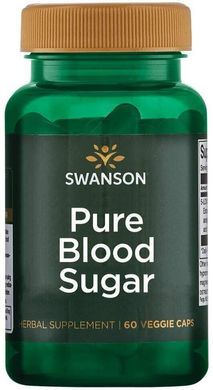 Фотография - Контроль рівня цукру в крові Pure Blood Sugar Swanson 60 капсул
