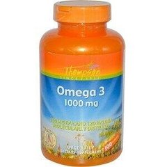 Фотография - Омега 3 Omega 3 Thompson 1000 мг 100 капсул