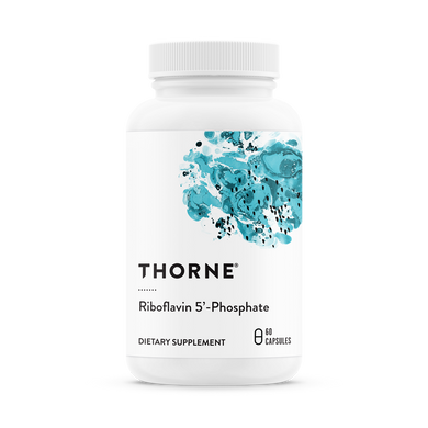 Витамин В2 Рибофлавин Riboflavin 5' Phosphate Thorne Research 60 капсул