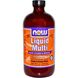 Фотография - Мультивітаміни Liquid Multi Now Foods апельсин 473 мл
