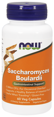 Сахаромицеты буларди Saccharomyces Boulardii Now Foods 60 капсул
